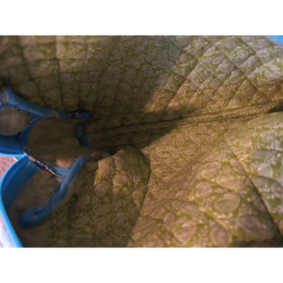 VERA BRADLEY - BERMUDA BLUE COSMETIC BAG - Picture 3 of 7